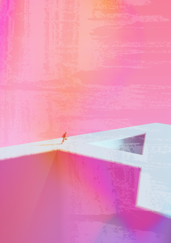 3D Lettering Poster Design